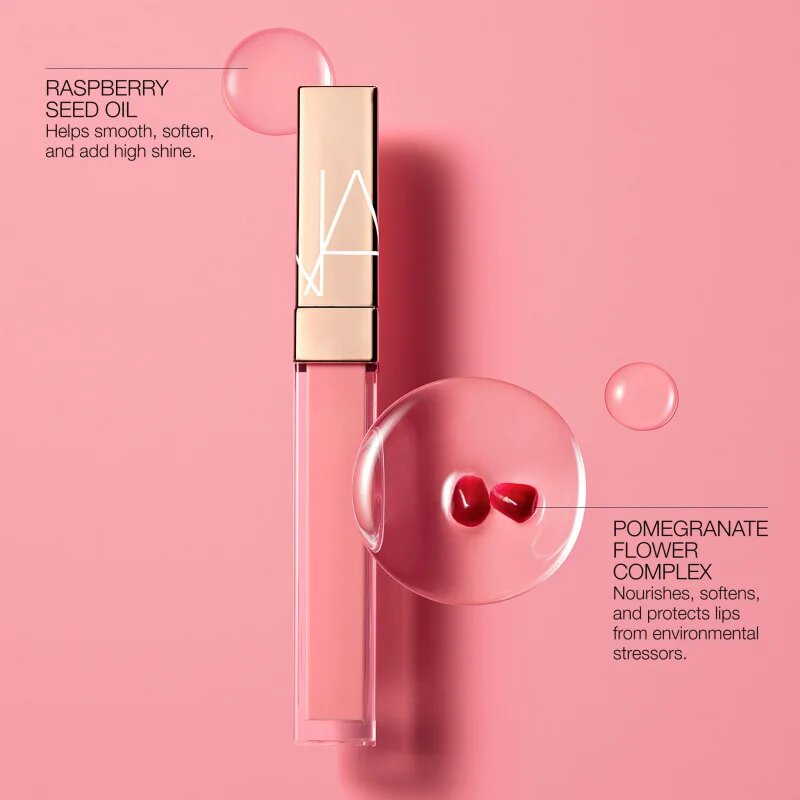Nars AFTERGLOW LIP SHINE hidratáló ajakfény árnyalat TRIPLE X 5.5 ml