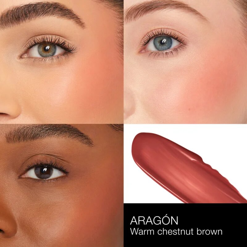 Nars AFTERGLOW LIQUID BLUSH folyékony arcpirosító a ragyogó bőrért árnyalat ARAGON 7 ml