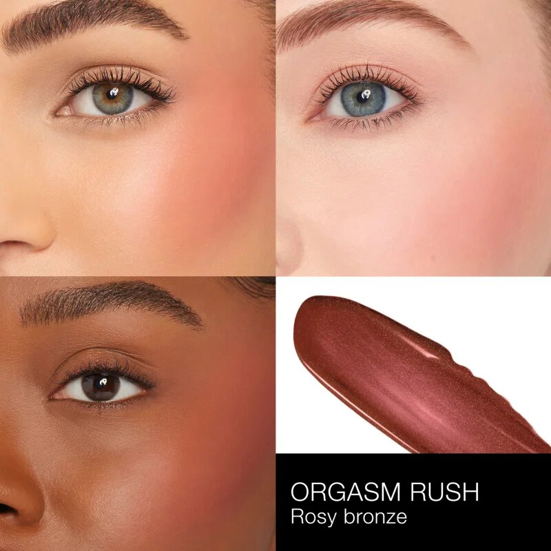 Nars AFTERGLOW LIQUID BLUSH folyékony arcpirosító a ragyogó bőrért árnyalat ORGASM RUSH 7 ml