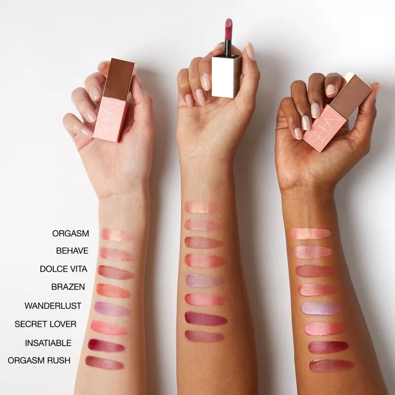 Nars AFTERGLOW LIQUID BLUSH folyékony arcpirosító a ragyogó bőrért árnyalat ORGASM RUSH 7 ml