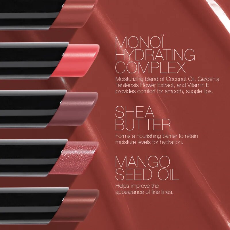 Nars Afterglow Sensual Shine Lipstick hidratáló szájfény árnyalat FAST LOVE 1.5 g