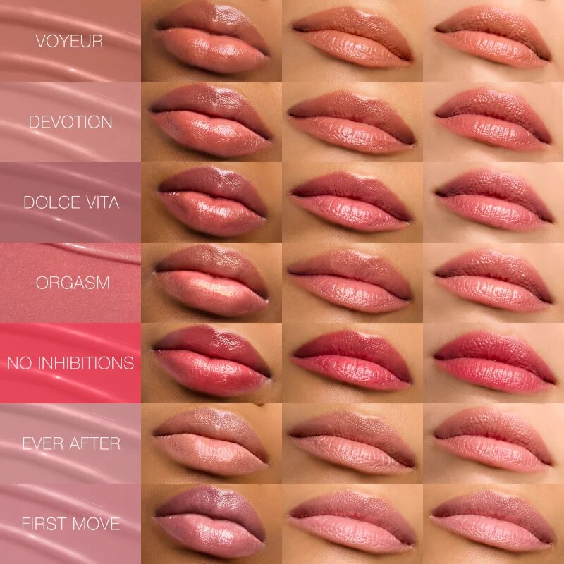 Nars Afterglow Sensual Shine Lipstick hidratáló szájfény árnyalat FIRST MOVE 1.5 g