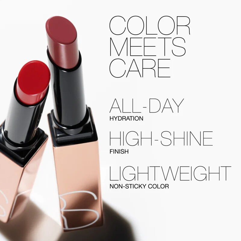 Nars Afterglow Sensual Shine Lipstick hidratáló szájfény árnyalat FIRST MOVE 1.5 g