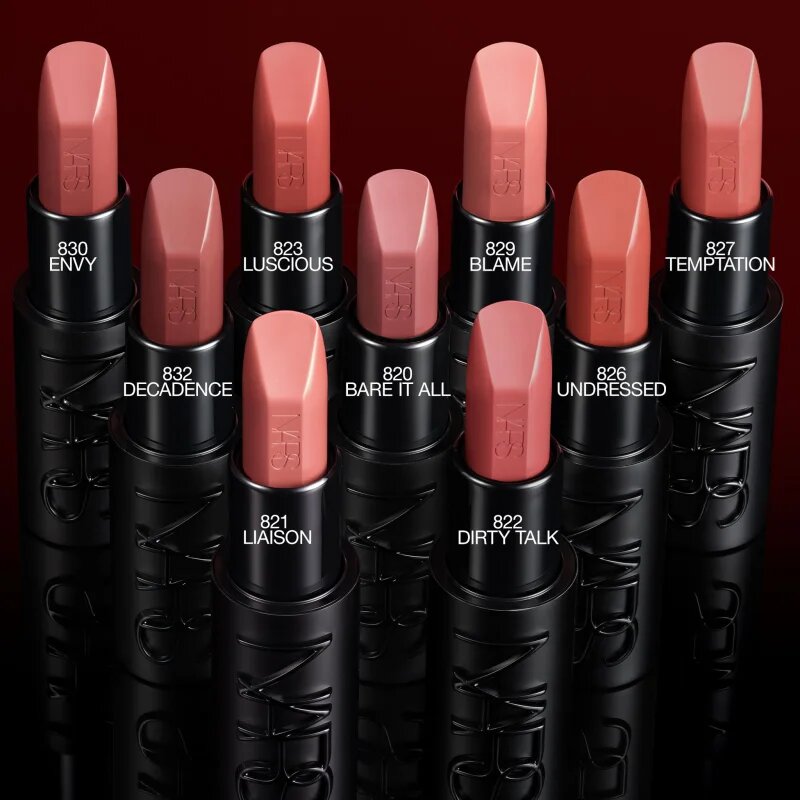 Nars Explicit Lipstick selyem rúzs árnyalat EXPOSED 3.8 g