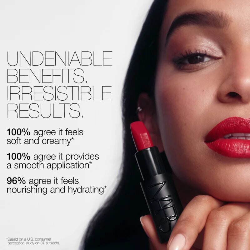 Nars Explicit Lipstick selyem rúzs árnyalat TAKE IT OFF 3.8 g