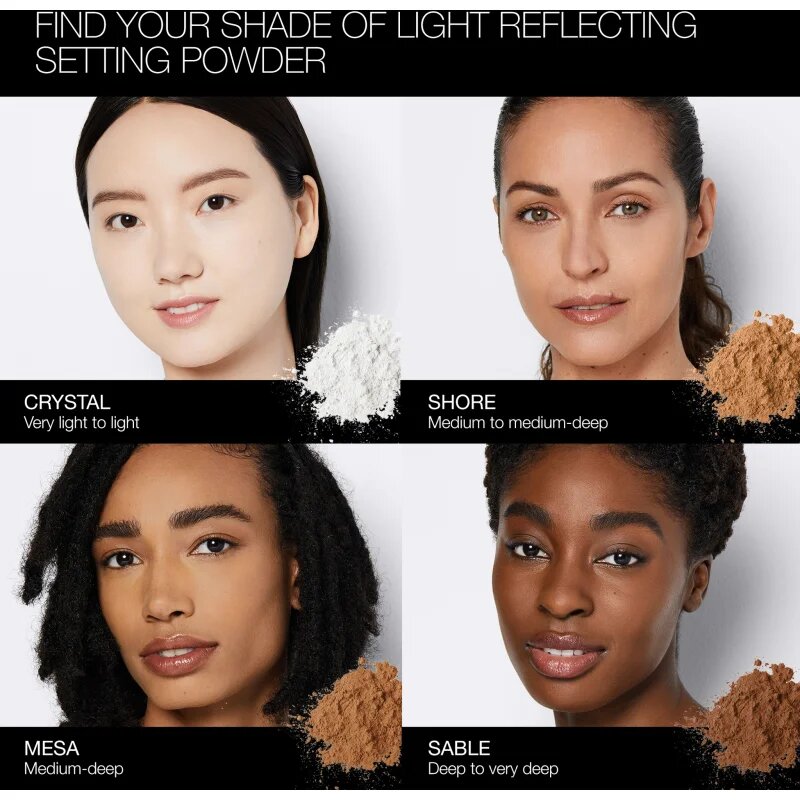Nars Light Reflecting™ SETTING POWDER - LOOSE bőrvilágosító púder árnyalat SHORE 11 g