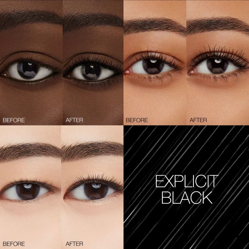 Nars Mini Climax Mascara dúsító szempillaspirál mini árnyalat EXPLICT BLACK 2.5 g
