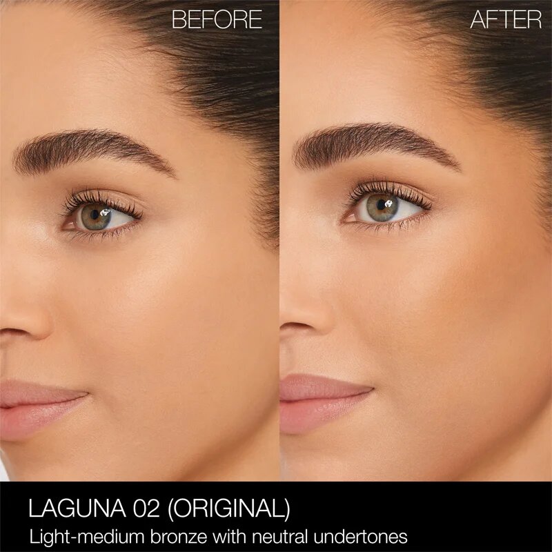 Nars Mini Laguna Bronzing Powder bronzosító és kontúrozó púder mini árnyalat LAGUNA 02 3.5 g