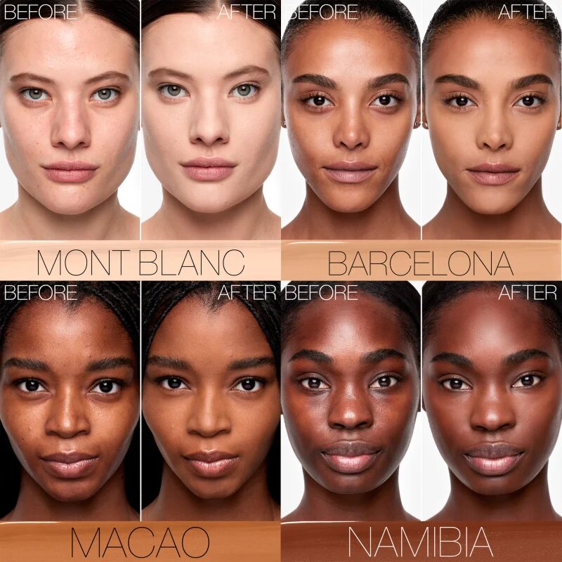 Nars Natural Matte Longwear Foundation tartós alapozó matt hatással árnyalat VANUATU 30 ml