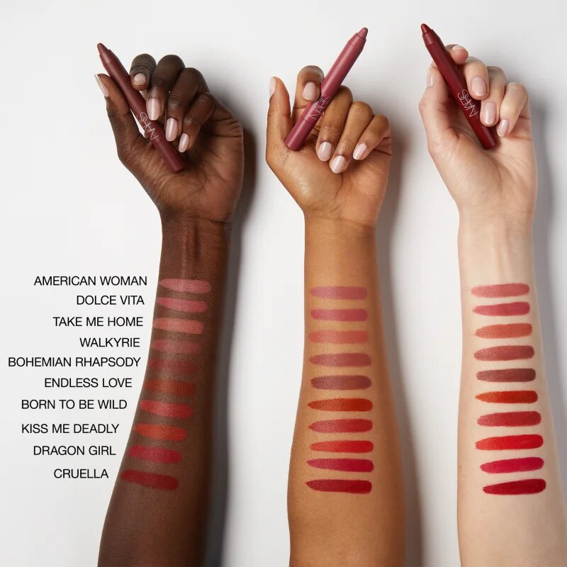 Nars POWERMATTE HIGH-INTENSITY LIP PENCIL tartós szájceruza matt hatással árnyalat CRUELLA 24 g
