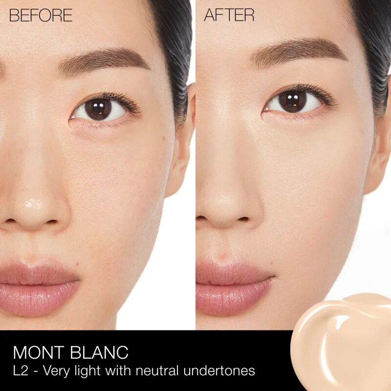 Nars Sheer Glow Foundation hidratáló alapozó árnyalat MONT BLANC 30 ml