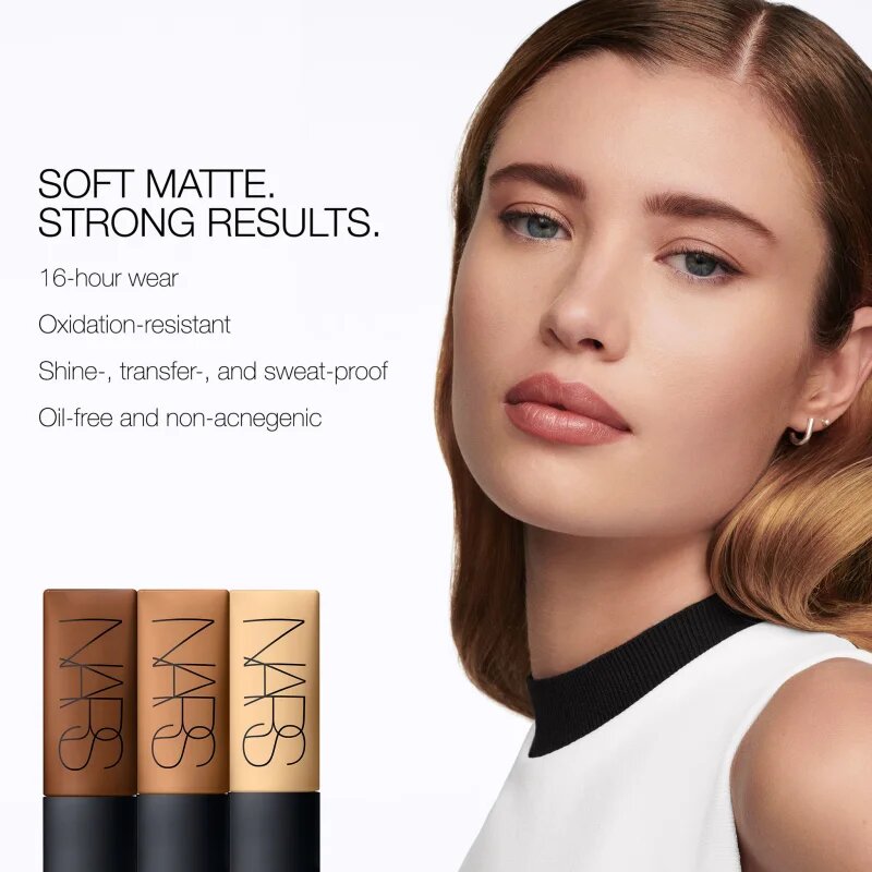 Nars SOFT MATTE Complete Foundation mattító alapozó árnyalat BARCELONA 45 ml