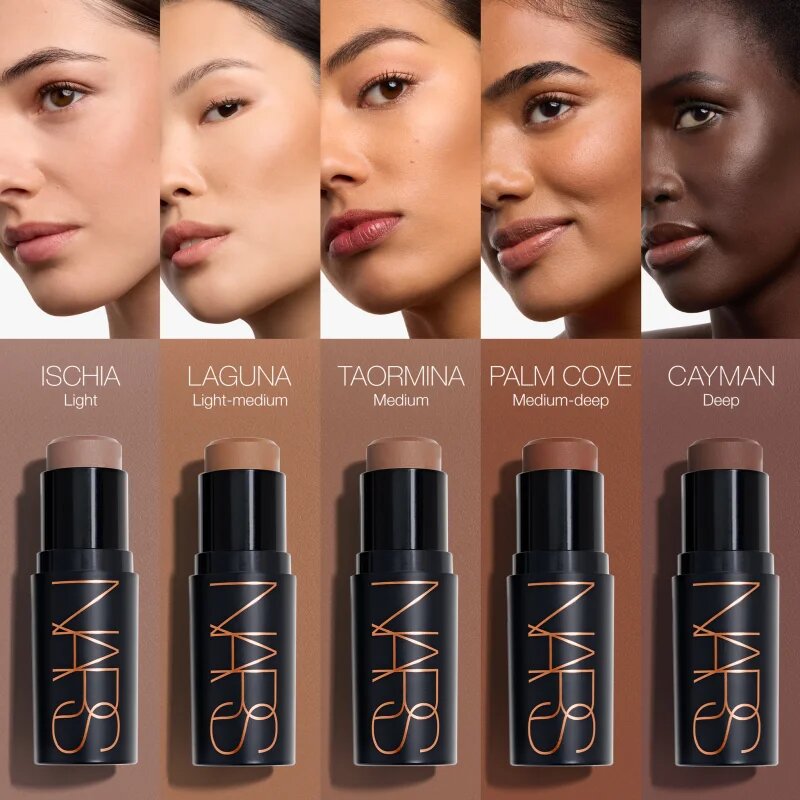 Nars The Multiple Bronzing & Sculpting Stick krémes bronzosító stift árnyalat CAYMAN 8 g
