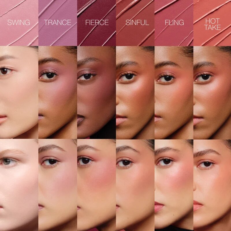 Nars The Multiple multifunkcionális smink a szemre az ajkakra és az arcra árnyalat ORGASM CRAVE 8 g