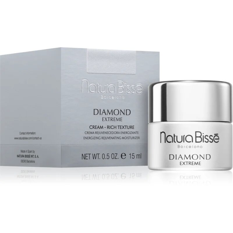 Natura Bissé Diamond Extreme Cream - Rich Texture gazdagon tápláló krém a bőr védőrétegének erősítéséhez 15 ml