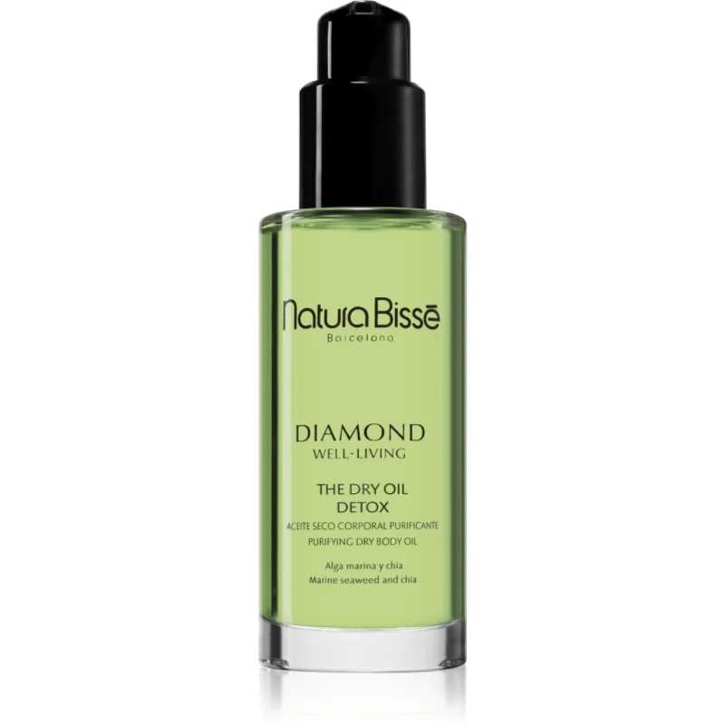 Natura Bissé Diamond Well-Living The Dry Oil Detox száraz testápoló olaj méregtelenítő hatással 100 ml