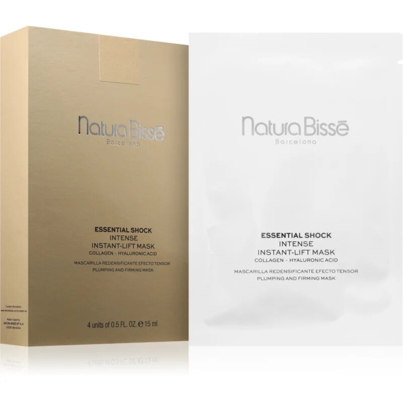 Natura Bissé Essential Shock Intense Instant Lift Mask kisimító és feszesítő maszk a bőröregedés ellen 1 db