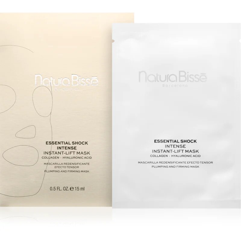 Natura Bissé Essential Shock Intense Instant Lift Mask kisimító és feszesítő maszk a bőröregedés ellen 15 g