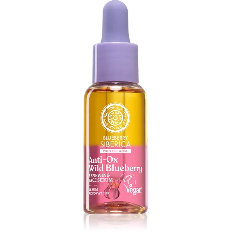 Natura Siberica Anti-Ox Wild Blueberry megújító arcszérum 30 ml