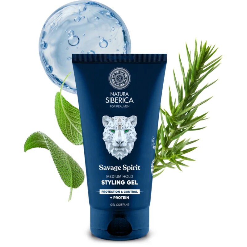 Natura Siberica Arctic Wild Savage Spirit styling gél hajra uraknak 150 ml