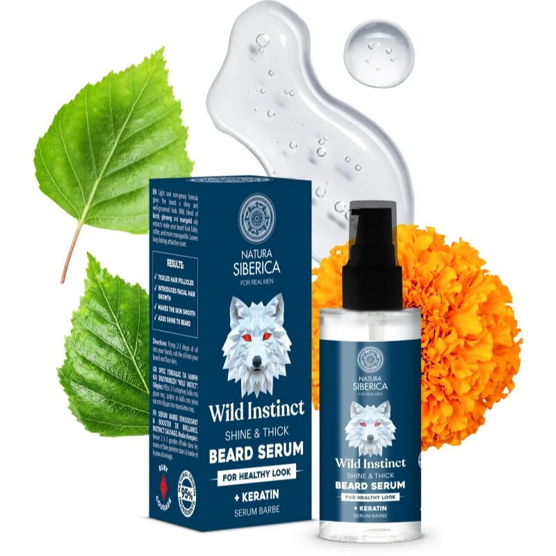 Natura Siberica Arctic Wild Wild Instinct szakállszérum uraknak 50 ml