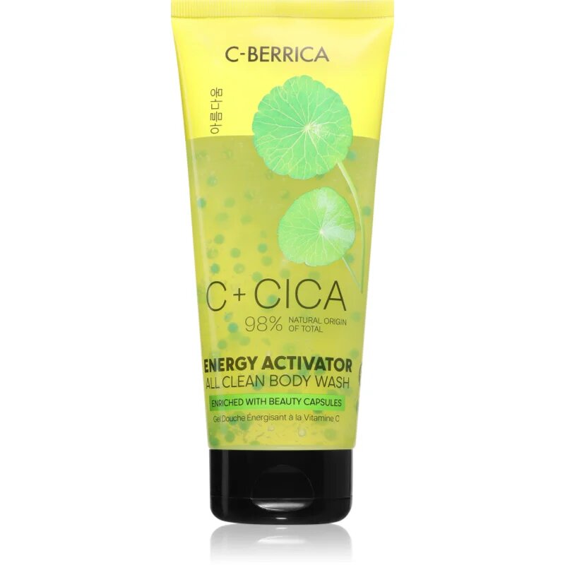 Natura Siberica C-Berrica Energy Activator tusfürdő gél 200 ml