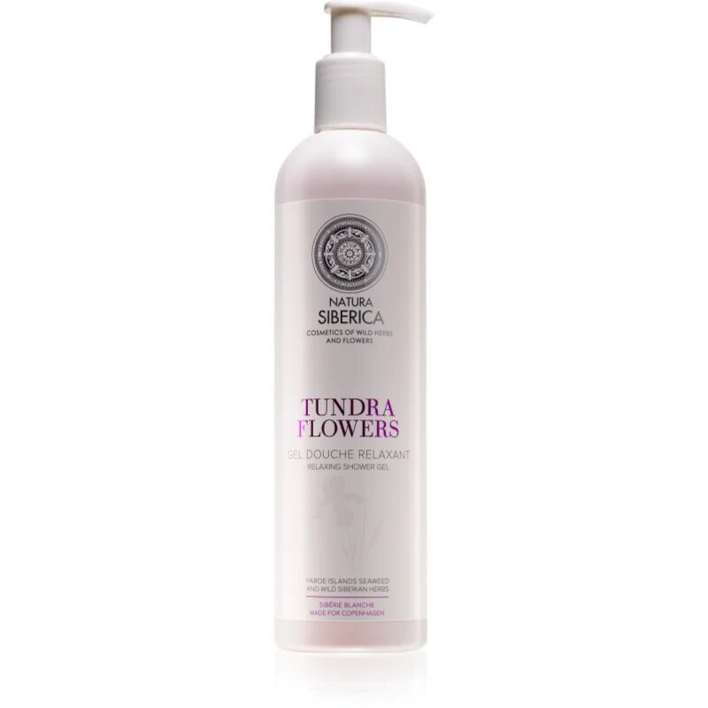 Natura Siberica Copenhagen Tundra Flowers relaxáló tusfürdő gél 400 ml
