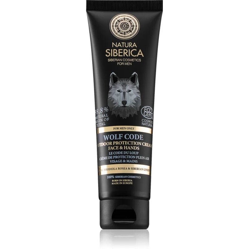 Natura Siberica For Men Only védő krém arcra és testre 80 ml