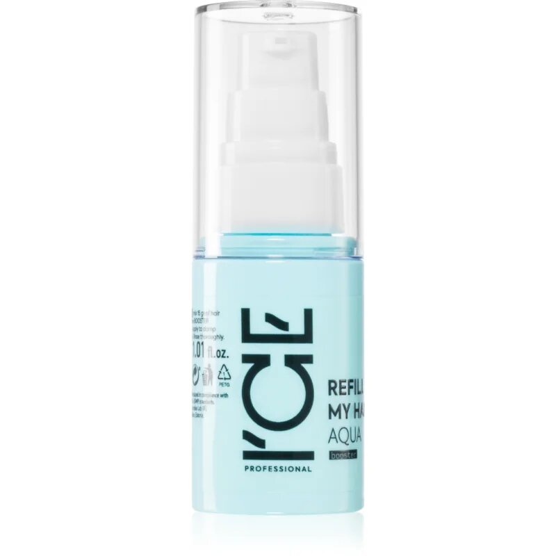 Natura Siberica ICE Professional Refill My Hair koncentrált ápolás az intenzív hidratálásért Aqua Booster 30 ml