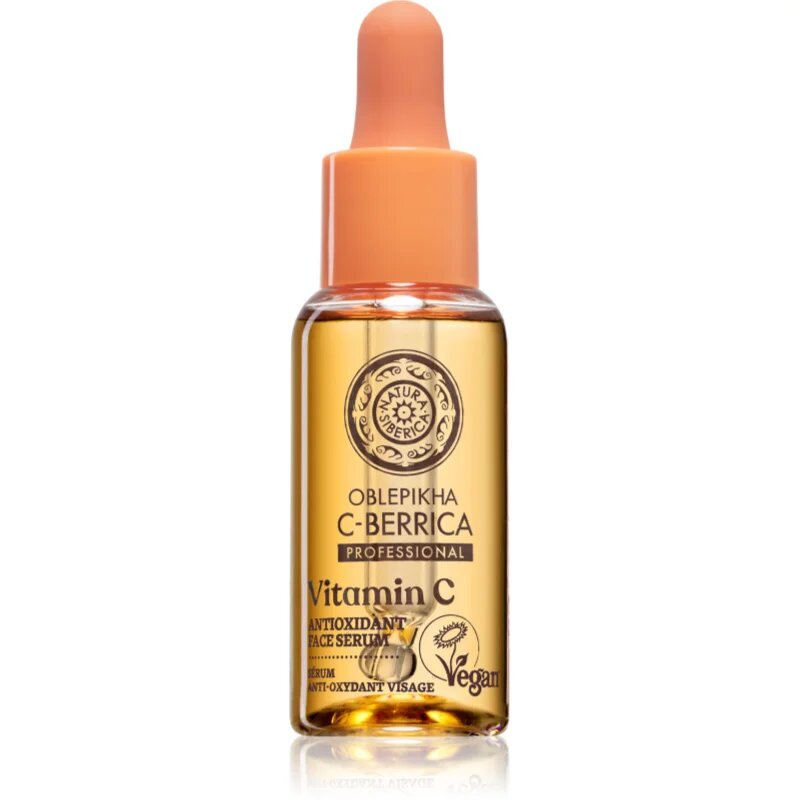 Natura Siberica Oblepikha C-Berrica Professional antioxidáns feszesítő arcszérum C vitamin 30 ml