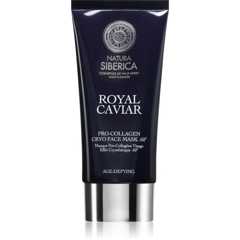 Natura Siberica Royal Caviar liftinges maszk a kollagénképződés elősegítésére 75 ml