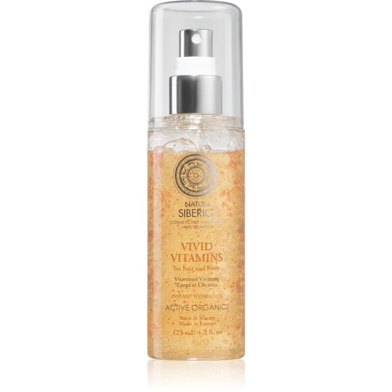 Natura Siberica Wild Herbs and Flowers élő vitaminok testre és hajra 125 ml
