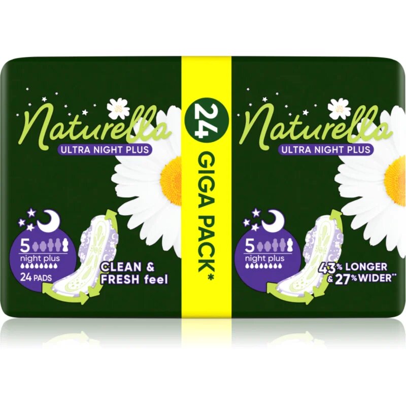 Naturella Ultra Night Plus intimbetét éjszakára 24 db