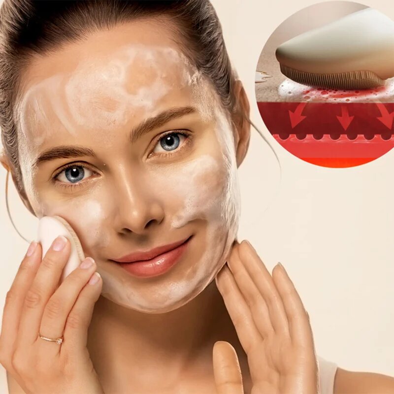 NENO Beauty Mica termoszonikus arctisztító kefe az arcra 1 db