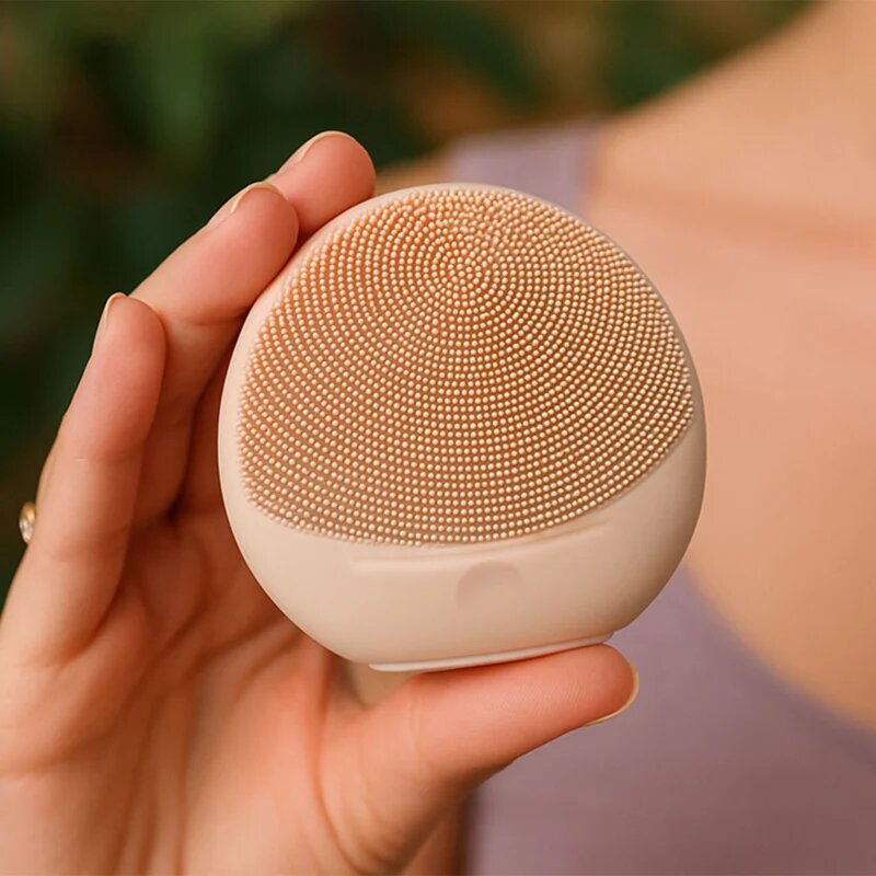 NENO Beauty Mica termoszonikus arctisztító kefe az arcra 1 db