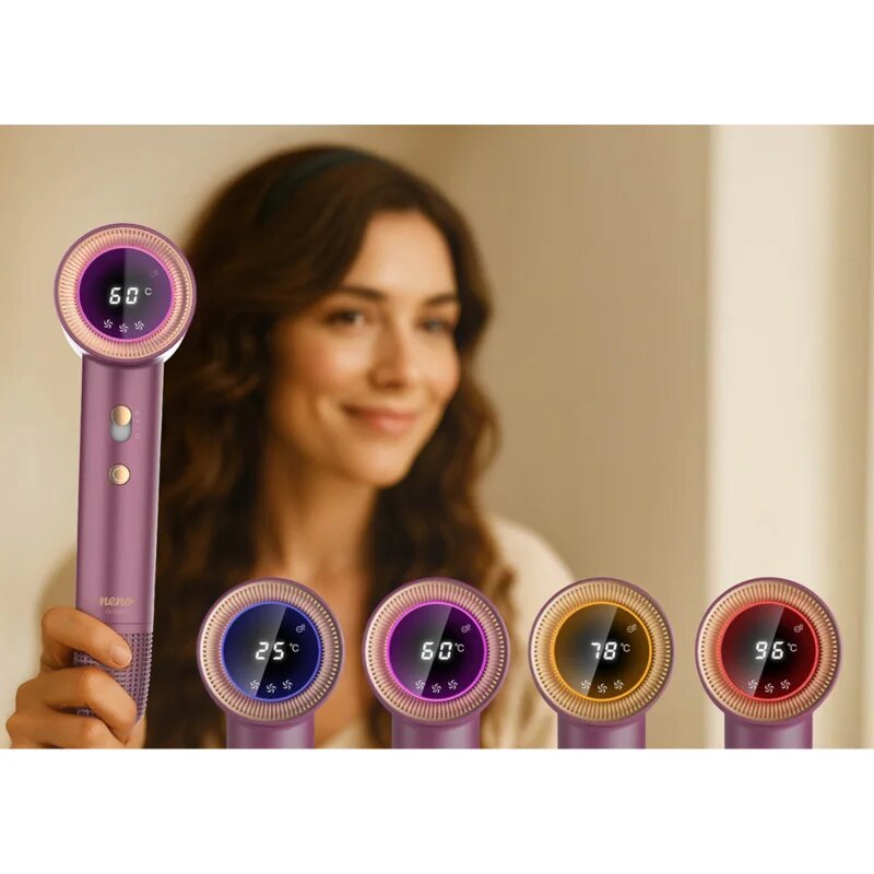 NENO Beauty Silvia hajszárító ionizátorral 1 db