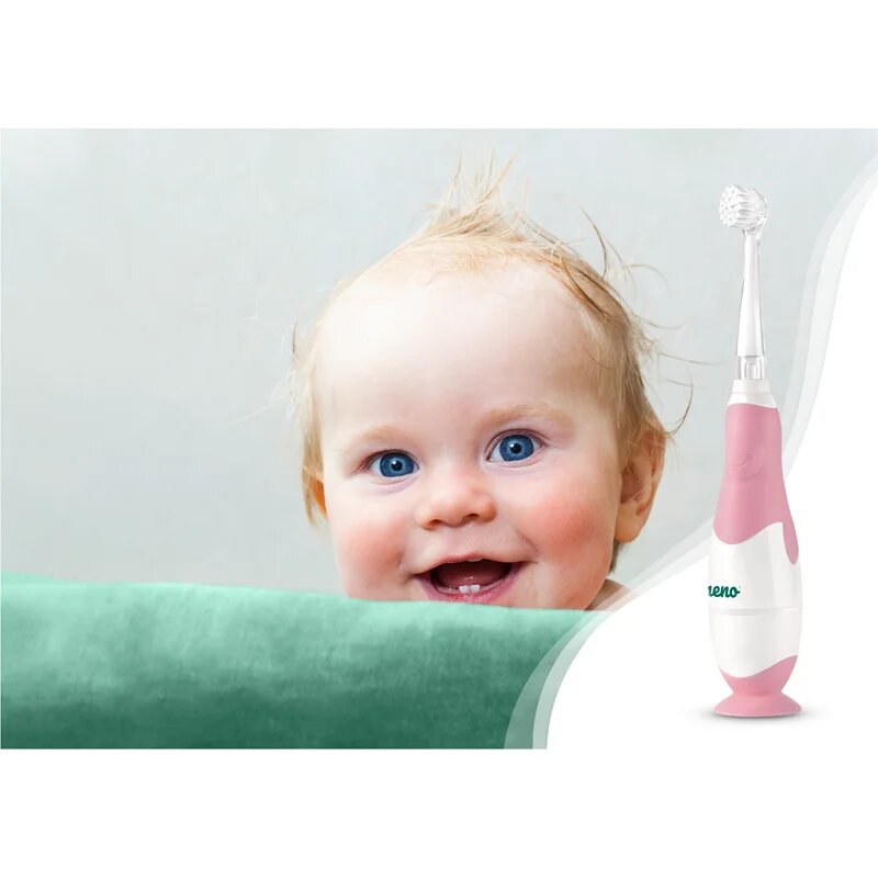 NENO Denti Pink elemes gyermek fogkefe 3 m+ 1 db