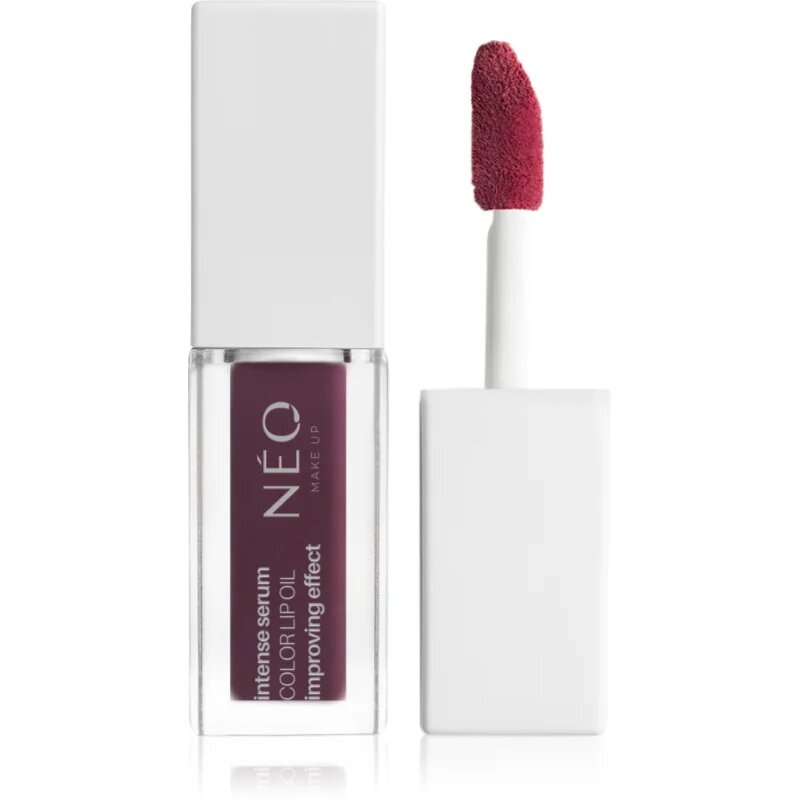 NEO MAKE UP Intense Serum Color Lip Oil hosszantartó folyékony rúzs árnyalat 04 Classic Rose 4.5 ml