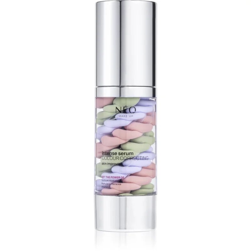 NEO MAKE UP Intense Serum Colour Correcting hidratáló ápolás egységesíti a bőrszín tónusait 30 ml