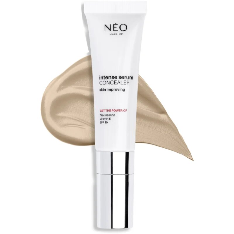 NEO MAKE UP Intense Serum Concealer szemkorrektor élénk és hidratált bőr árnyalat 02 Ivory 5 ml