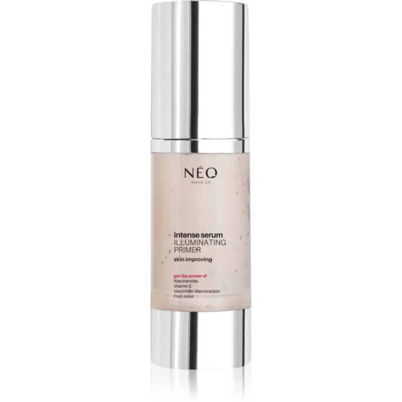 NEO MAKE UP Intense Serum Illuminating Primer ragyogást adó primer a fiatalos kinézetért 30 ml
