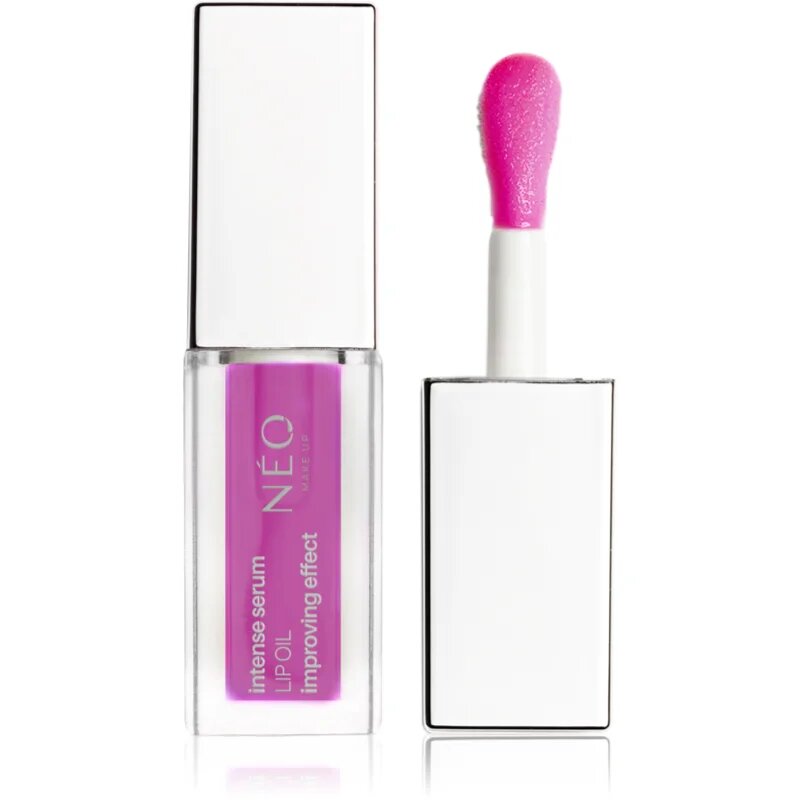 NEO MAKE UP Intense Serum Lip Oil tápláló olaj az ajkakra árnyalat 05 Blackcurrant 5 ml