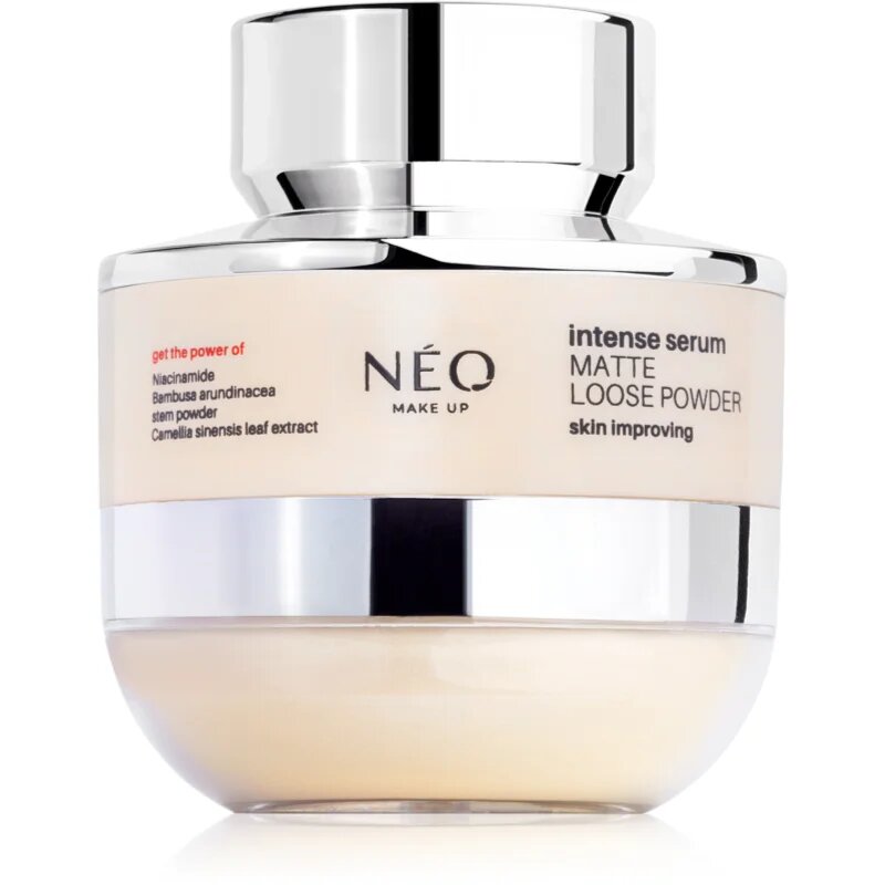 NEO MAKE UP Intense Serum Matte Loose Powder mattító lágy púder 10 g