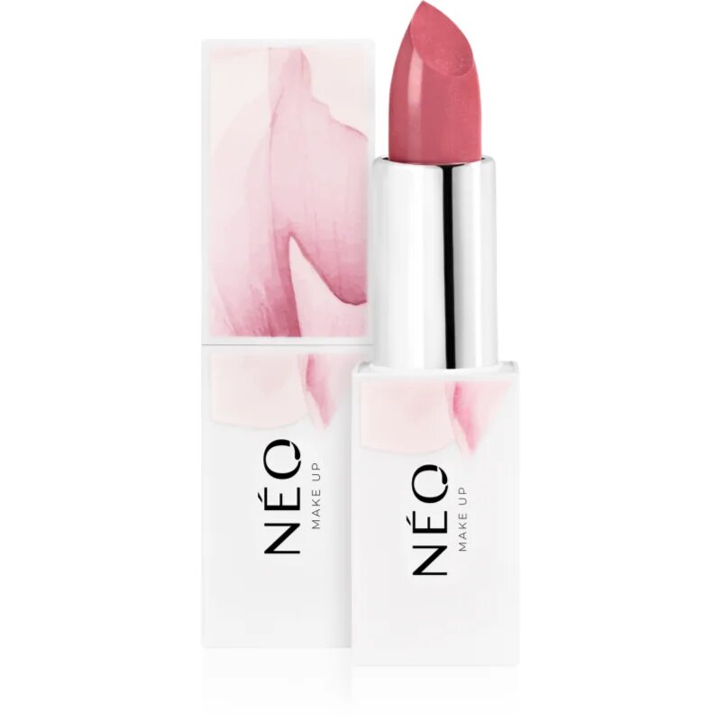 NEO MAKE UP Intense Serum Sheer Lipstick hidratáló krém rúzs árnyalat 04 Raspberry Pudding 4.3 g