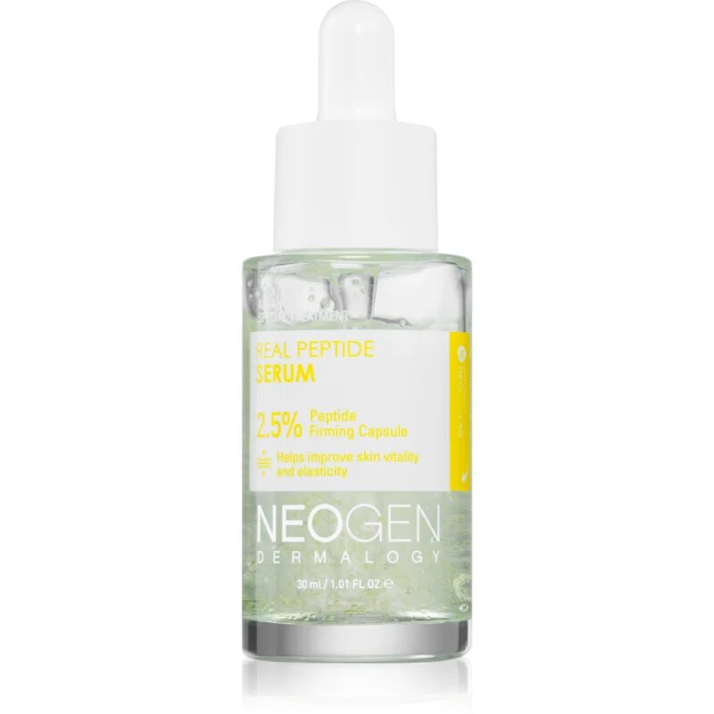 Neogen Dermalogy Real Peptide Serum Ránctalanító és hidratáló szérum a bőr rugalmasságának növelésére 30 ml