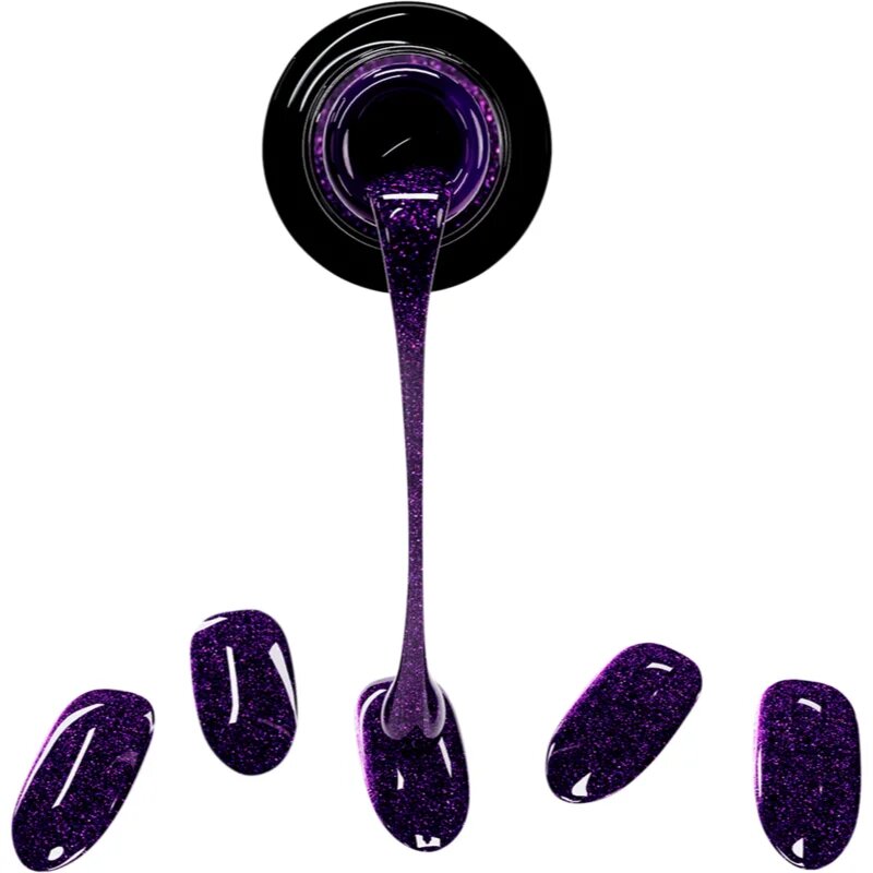 NeoNail Easy On Gel Stickers körömmatrica UV-/LED-lámpa használatával árnyalat M02 20 db