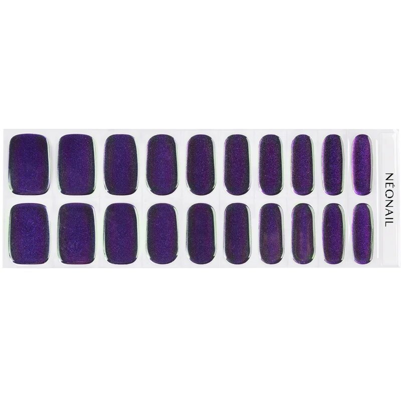NeoNail Easy On Gel Stickers körömmatrica UV-/LED-lámpa használatával árnyalat M02 20 db