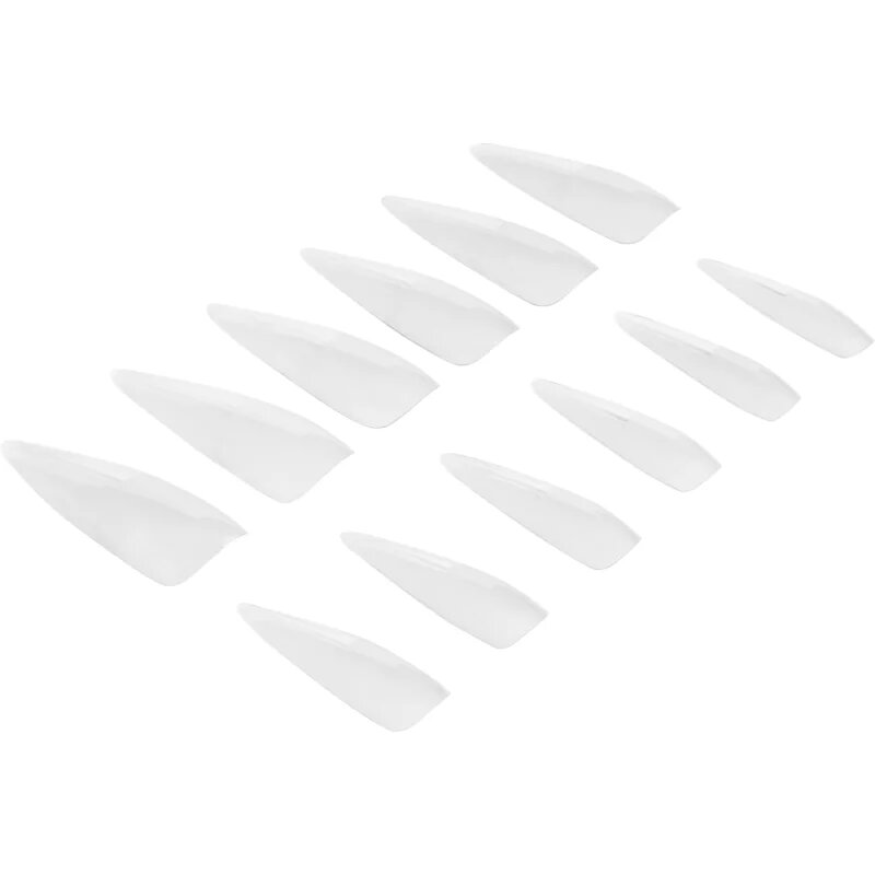 NeoNail Flexi Tips Invisible műköröm típus 03 Clear Stiletto 300 db