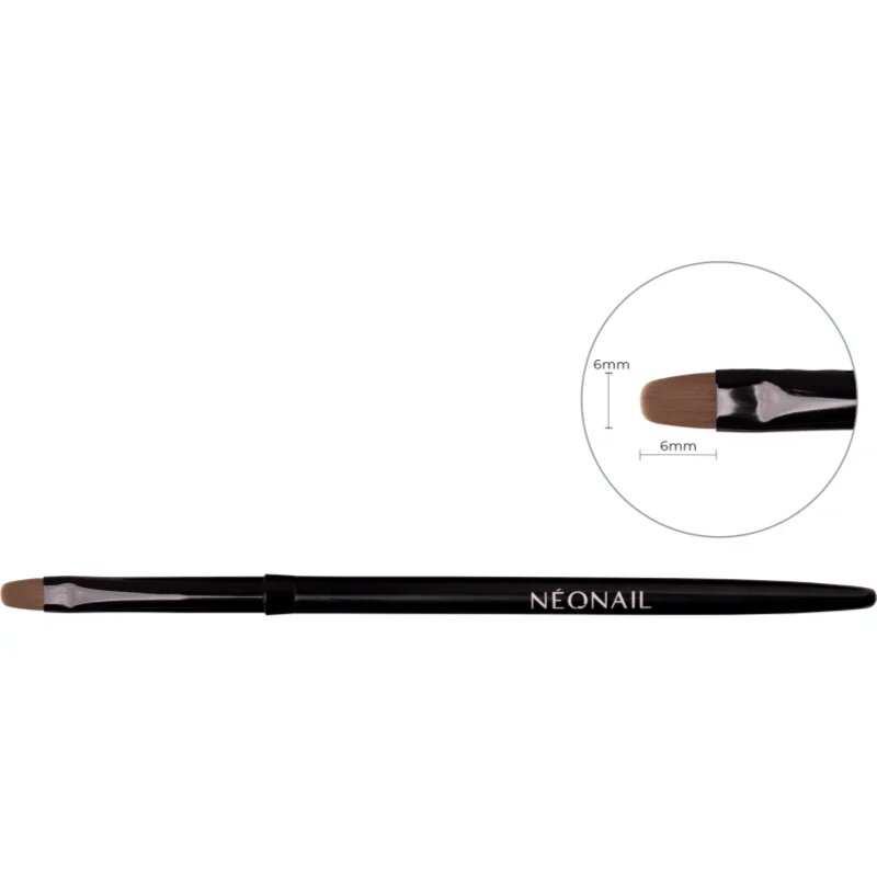 NeoNail Nail Art Brush ecset a körömdíszítéshez típus Oval 6 mm 1 db