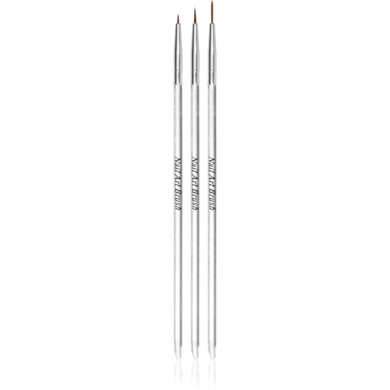 NeoNail Nail Art Brushes ecset szett körmökre 3 db